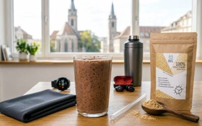 Rezept: High-Protein Shake mit Whey & Insect Powder
